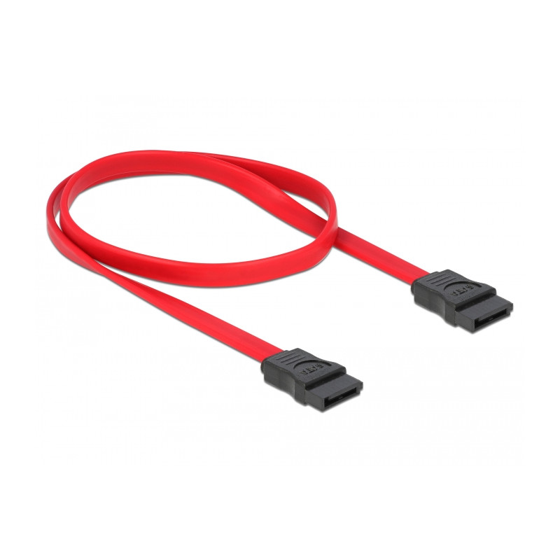 Delock SATA 3 Gb/s Kabel 50 cm rot