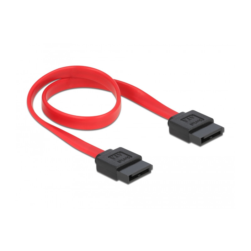 Delock SATA 3 Gb/s Kabel 30 cm rot