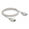 Delock Serielles Kabel D-Sub 9 Stecker zu Buchse 3 m