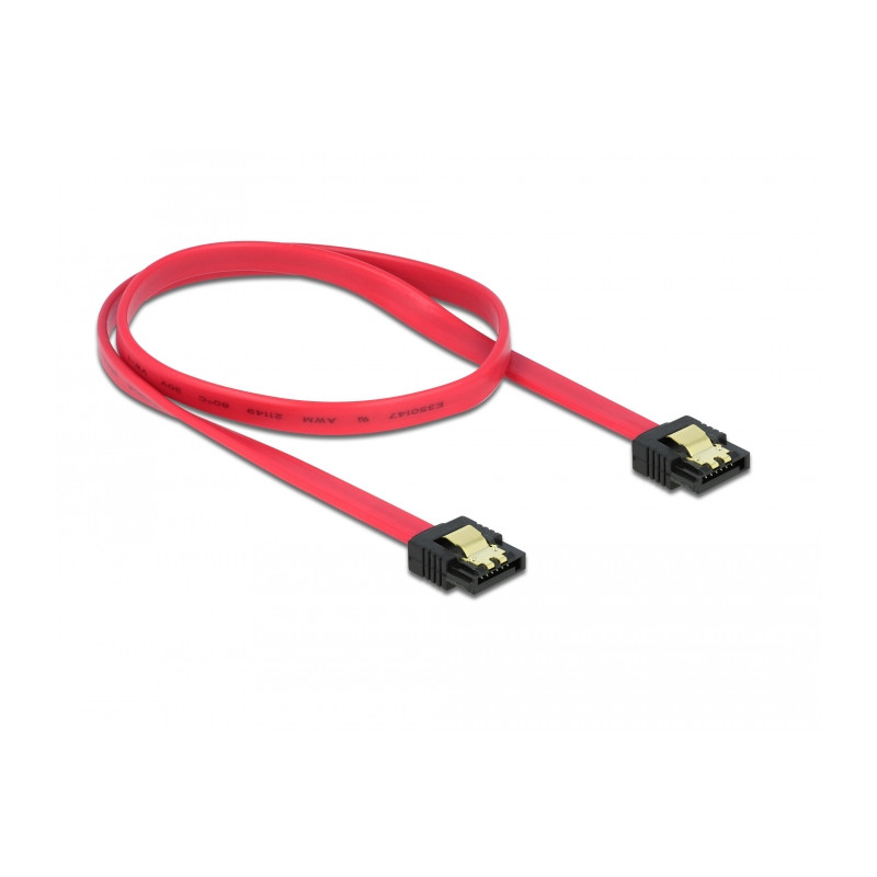 Delock SATA 3 Gb/s Kabel 50 cm rot