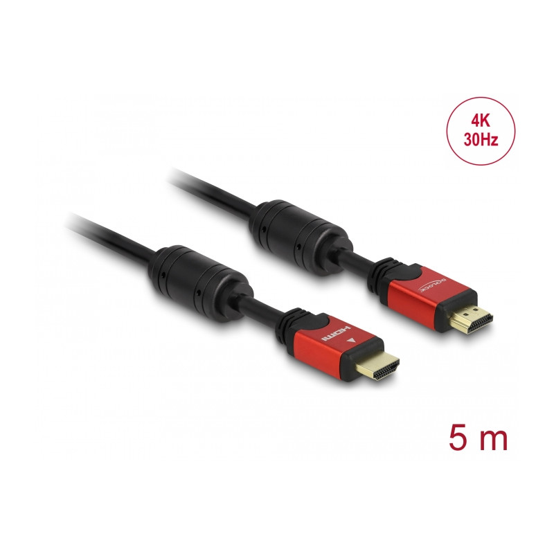 Delock HDMI Kabel 4K 30 Hz 5 m