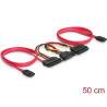 Delock SATA All-in-One Kabel für 2x HDD