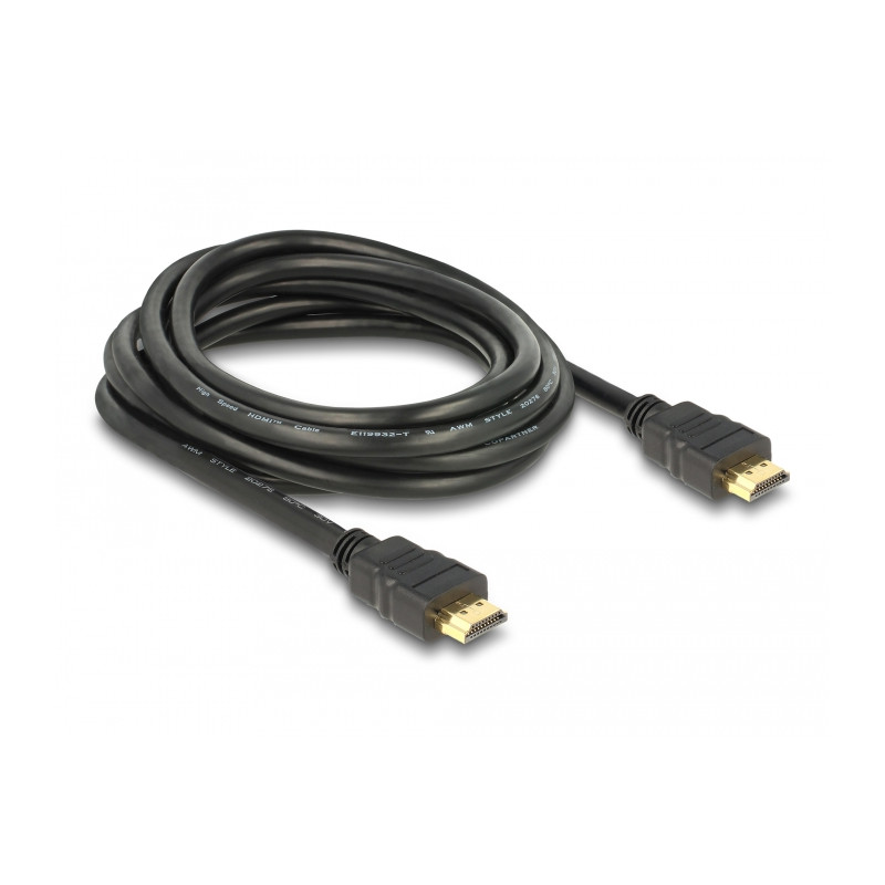 Delock Kabel High Speed HDMI mit Ethernet – HDMI A Stecker - HDMI A Stecker 4K 3 m