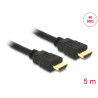 Delock Kabel High Speed HDMI mit Ethernet – HDMI A Stecker - HDMI A Stecker 4K 5 m