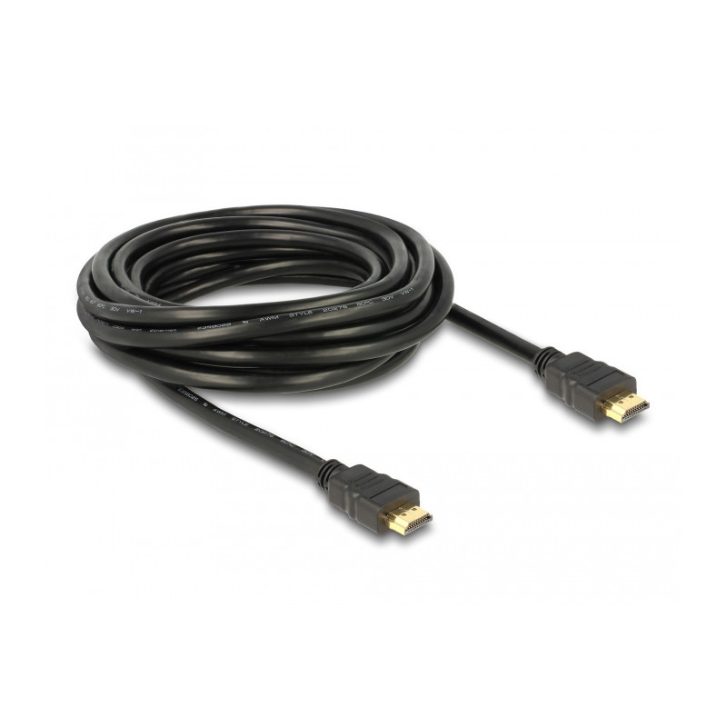 Delock Kabel High Speed HDMI mit Ethernet – HDMI A Stecker - HDMI A Stecker 4K 5 m
