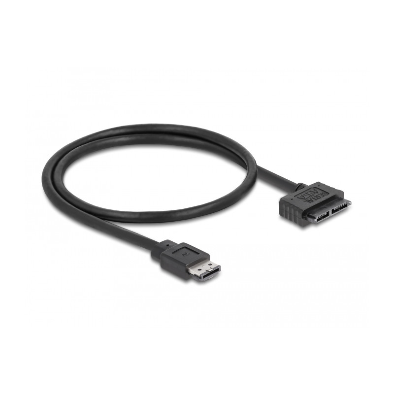 Delock Kabel eSATAp - Slimline SATA13 Pin 0,5 m
