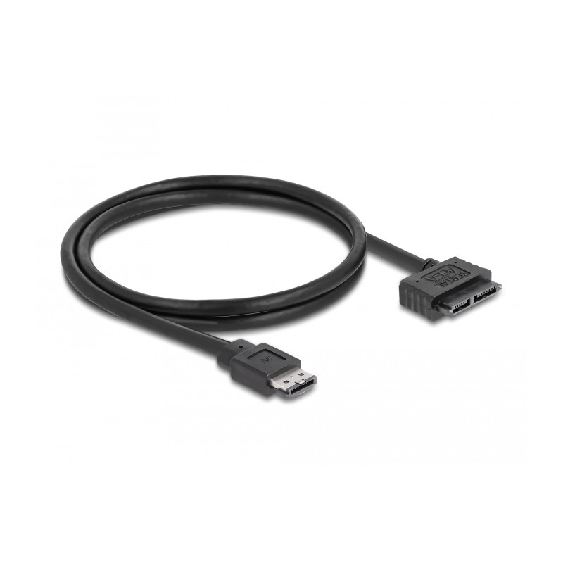 Delock Kabel eSATAp - Slimline SATA13 Pin 1,0 m