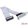 Delock Low Profile Slotblech - 1 x Parallel