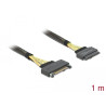 Delock Verlängerungskabel U.2 SFF-8639 Stecker - U.2 SFF-8639 Buchse 1 m