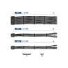 Delock PSU Verlängerungskabel Set 30 cm 6-teilig Sleeved mit Kabelkämmen (1 x 24 Pin ATX, 2 x 4 + 4 Pin EPS, 3 x 6 + 2 Pin PCIe)