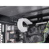 Delock PSU Verlängerungskabel Set 30 cm 5-teilig Sleeved mit Kabelkämmen (1 x 24 Pin ATX, 1 x 12 + 4 Pin 12VHPWR PCIe 5.0, 1 x 4