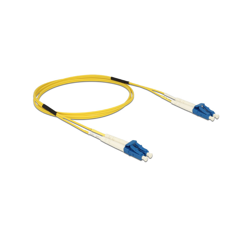 Delock Kabel Lichtwellenleiter LC - LC Singlemode OS2 1 m