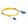 Delock Kabel Lichtwellenleiter LC - SC Singlemode OS2 2 m