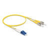 Delock Kabel Lichtwellenleiter LC - ST Singlemode OS2 1 m