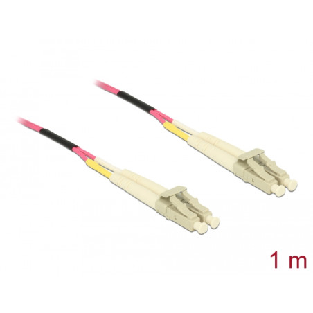 Delock Kabel Lichtwellenleiter LC - LC Multimode OM4 1 m