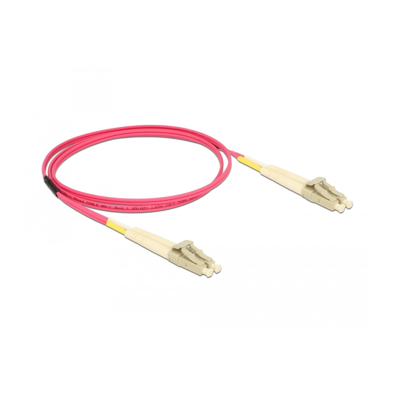 Delock Kabel Lichtwellenleiter LC - LC Multimode OM4 1 m
