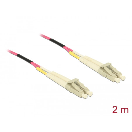 Delock Kabel Lichtwellenleiter LC - LC Multimode OM4 2 m