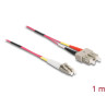 Delock Kabel Lichtwellenleiter LC - SC Multimode OM4 1 m