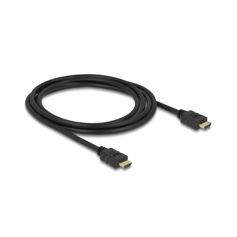 Delock Kabel High Speed HDMI mit Ethernet HDMI A Stecker - HDMI A Stecker 3D 4K 2 m