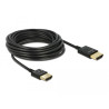 Delock Kabel High Speed HDMI mit Ethernet - HDMI-A Stecker - HDMI-A Stecker 3D 4K 4,5 m Aktiv Slim High Quality