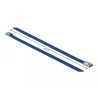 Delock Edelstahlkabelbinder L 200 x B 7,9 mm blau 10 Stück