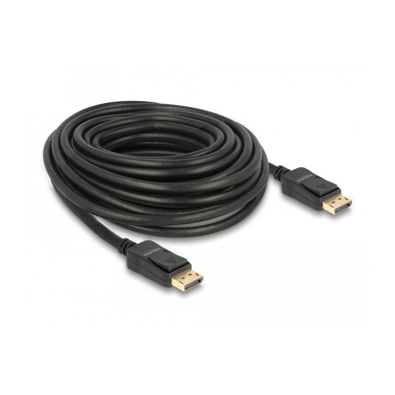 Delock Kabel DisplayPort 1.2 Stecker - DisplayPort Stecker 4K 60 Hz 10 m
