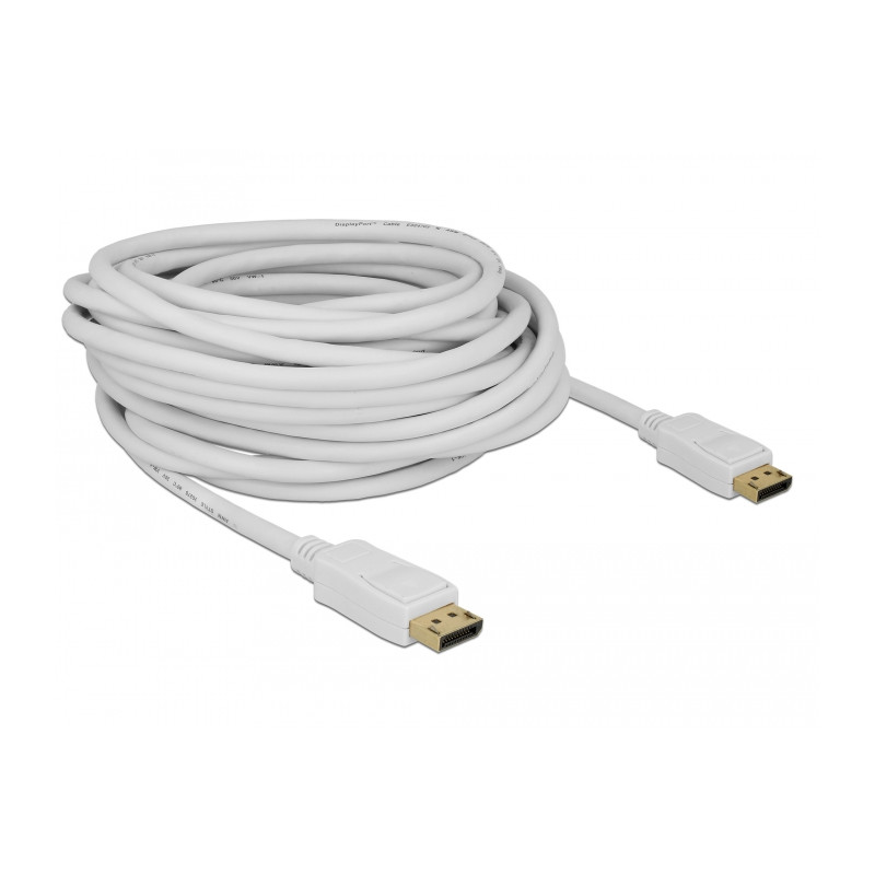 Delock Kabel DisplayPort 1.2 Stecker - DisplayPort Stecker 4K 60 Hz 10 m