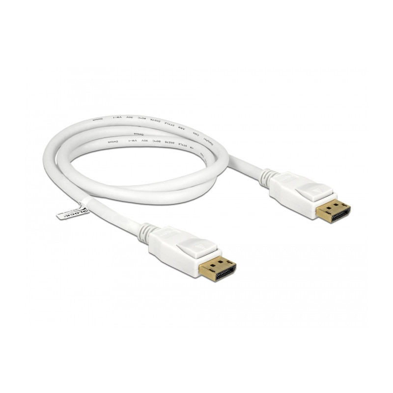 Delock Kabel DisplayPort 1.2 Stecker - DisplayPort Stecker 4K 1 m