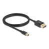 Delock Mini DisplayPort zu DisplayPort Kabel 8K 60 Hz 1 m DP 8K zertifiziert