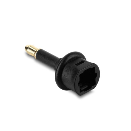 Delock Adapter Mini TOSLINK 3,5 mm Stecker auf TOSLINK Buchse