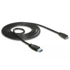 Delock USB 5 Gbps Kabel Typ-A Stecker zu Typ Micro-B Stecker 1,5 m schwarz