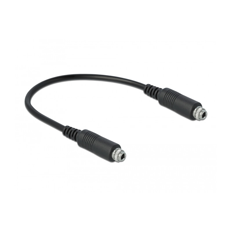 Delock Kabel Audio Klinke 3,5 mm Buchse zum Einbau - Audio Klinke 3,5 mm Buchse zum Einbau 3 Pin 25 cm