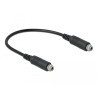 Delock Kabel Audio Klinke 3,5 mm Buchse zum Einbau - Audio Klinke 3,5 mm Buchse zum Einbau 3 Pin 25 cm