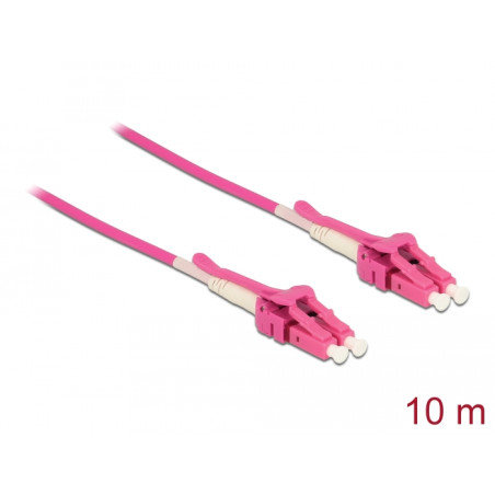 Delock Kabel Lichtwellenleiter LC - LC Multimode OM4 Uniboot 10 m