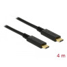 Delock USB 2.0 Kabel Type-C zu Type-C 4 m PD 5 A E-Marker
