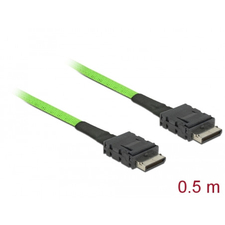 Delock Kabel OCuLink PCIe SFF-8611 zu OCuLink SFF-8611 0,5 m