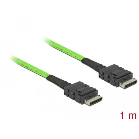 Delock Kabel OCuLink PCIe SFF-8611 zu OCuLink SFF-8611 1 m