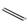 Delock Edelstahlkabelbinder L 200 x B 7,9 mm schwarz 10 Stück