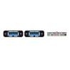 Delock Kabel USB 3.0 Pfostenbuchse 2,00 mm 19 Pin - 2 x USB 3.0 Typ-A Buchse zum Einbau 80 cm