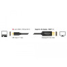 Delock Kabel USB Type-C™ Stecker - DisplayPort Stecker (DP Alt Mode) 4K 60 Hz 3 m schwarz