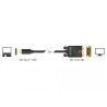 Delock Kabel USB Type-C™ Stecker - VGA Stecker (DP Alt Mode) 2 m schwarz