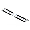 Delock Edelstahlkabelbinder L 400 x B 7,9 mm schwarz 10 Stück