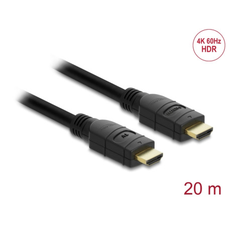 Delock Aktives HDMI Kabel 4K 60 Hz 20 m
