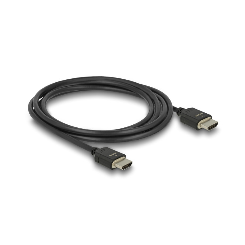Delock Ultra High Speed HDMI Kabel 48 Gbps 8K 60 Hz schwarz 2 m zertifiziert
