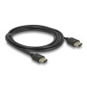 Delock Ultra High Speed HDMI Kabel 48 Gbps 8K 60 Hz schwarz 2 m zertifiziert