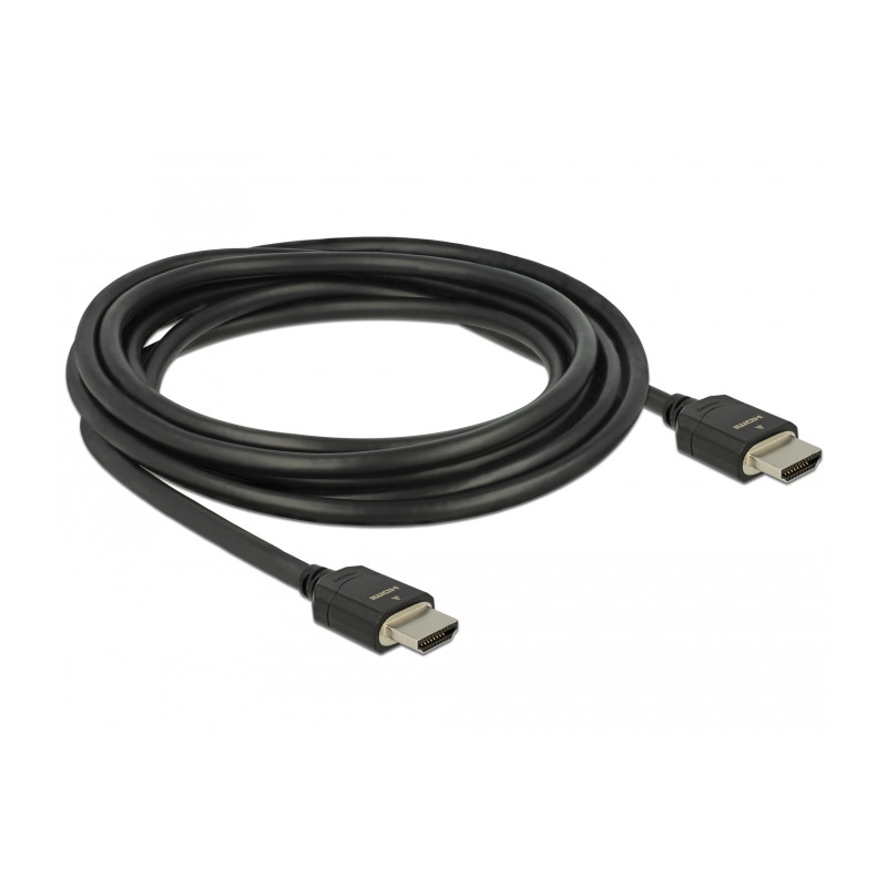 Delock Ultra High Speed HDMI Kabel 48 Gbps 8K 60 Hz schwarz 3 m zertifiziert