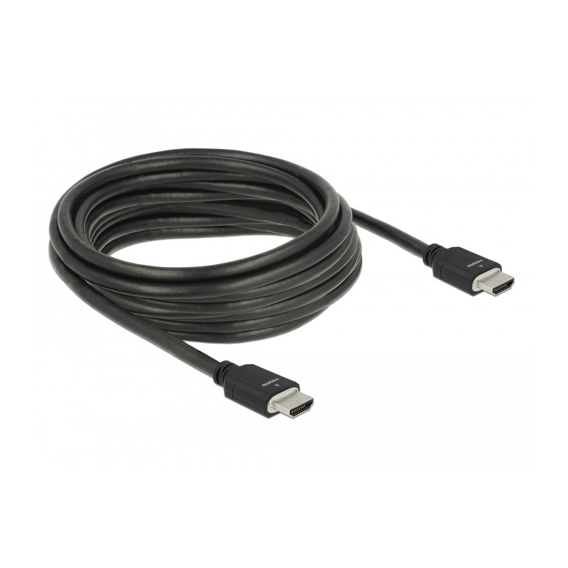 Delock Ultra High Speed HDMI Kabel 48 Gbps 8K 60 Hz schwarz 5 m zertifiziert