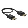 Delock Koaxiales DisplayPort Kabel 8K 60 Hz 0,5 m