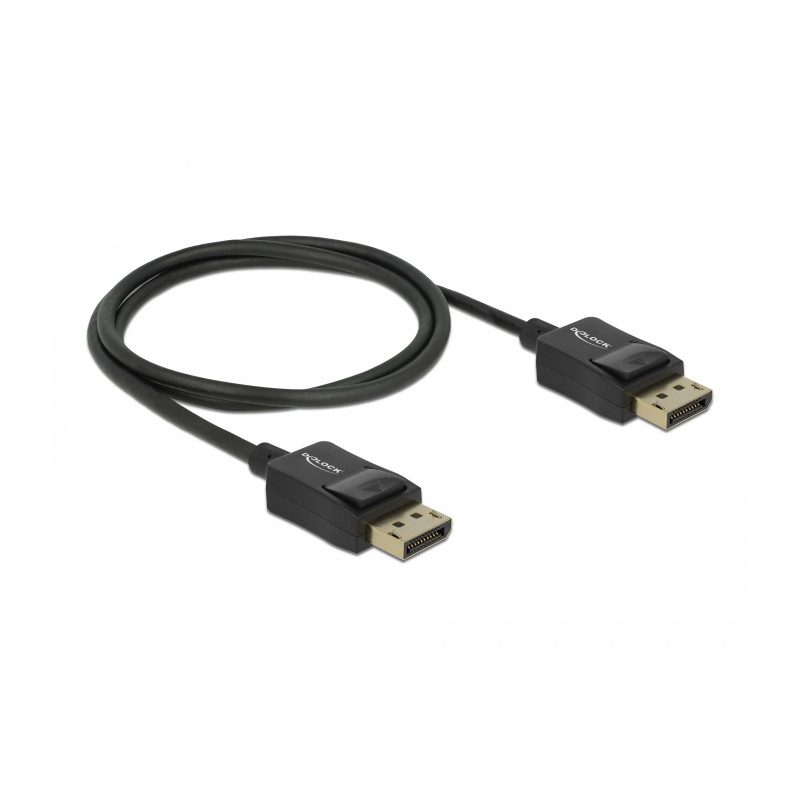Delock Koaxiales DisplayPort Kabel 8K 60 Hz 1 m