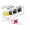 Delock Kabel RJ45 Secure Cat.6A 3 m